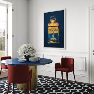 Alkoholika Artefakt Tequila modernes Wandbild für Wohnzimmer