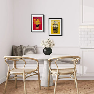 Poster Hennessy, lustiges Bild mit Spruch, 30x40cm