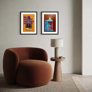 Poster Bacardi, lustiges Bild mit Spruch, 30x40cm