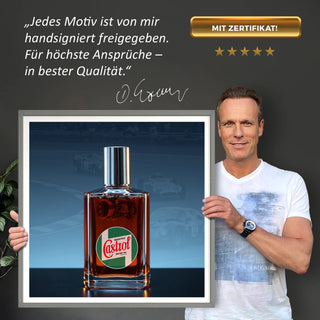 Bild für Wohnzimmer: Adrenaline No.5, 60x60cm