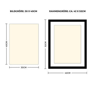 Wandbild und Poster Bilderrahmen für Wohnzimmer Geschenk für Männer