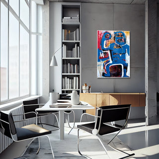 "Near hell", Wandbild für Büro / Kanzlei 70 x 100 cm