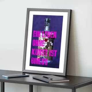 Kunstdruck bild lila als Wandbild fuer-Wohnzimmer, Geschenke fuer Maenner