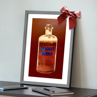 poster und bild in rot für wohnzimmer als geschenk